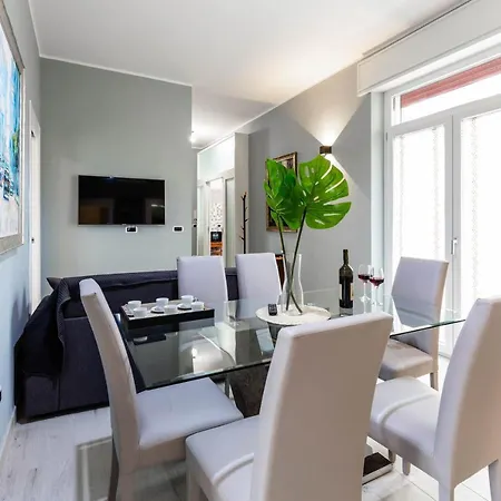 Hostly - Art & Color Midtown - 3br 2ba شقة روما